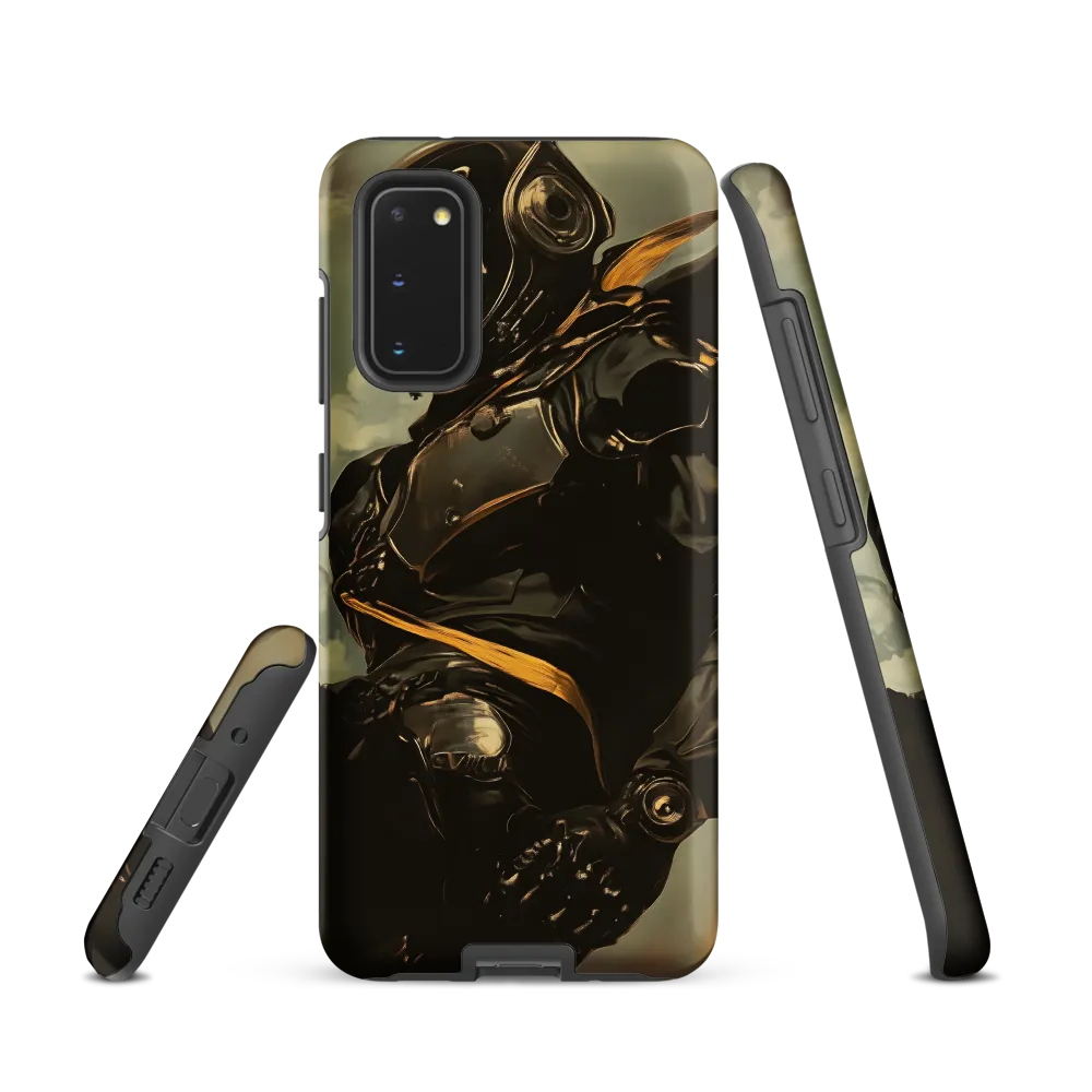 Ethereal Explorer: The Enigmatic Astronaut | Phone Case |  S20 | Tough Case | Matte