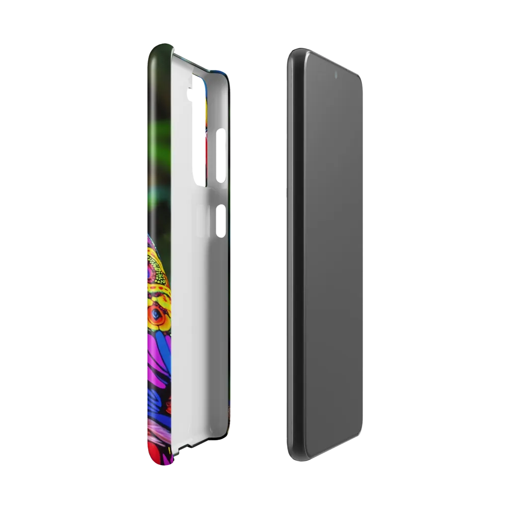 Vibrant Psychedelic Parrot