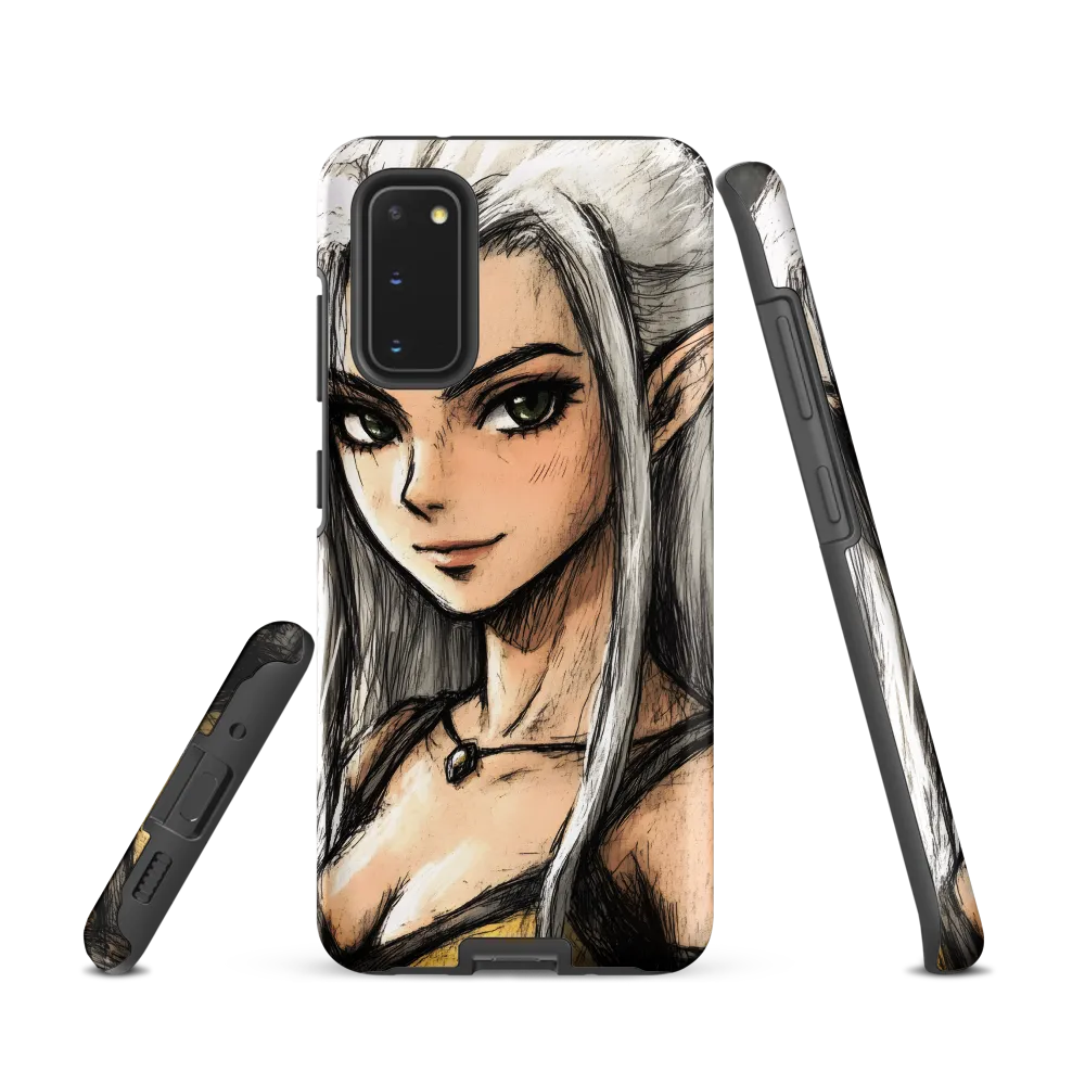 Ethereal Elegance: The Elf's Portrait