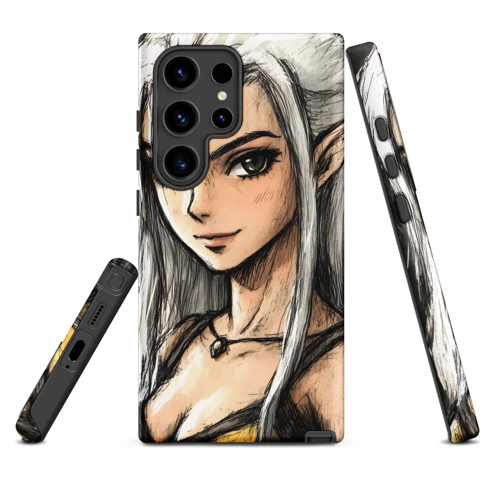 Ethereal Elegance: The Elf's Portrait