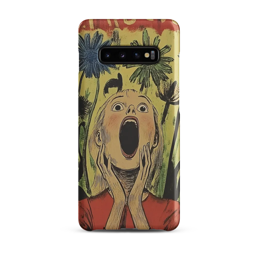 The Echo of Panic | Phone Case |  S10 Plus | Snap Case | Matte