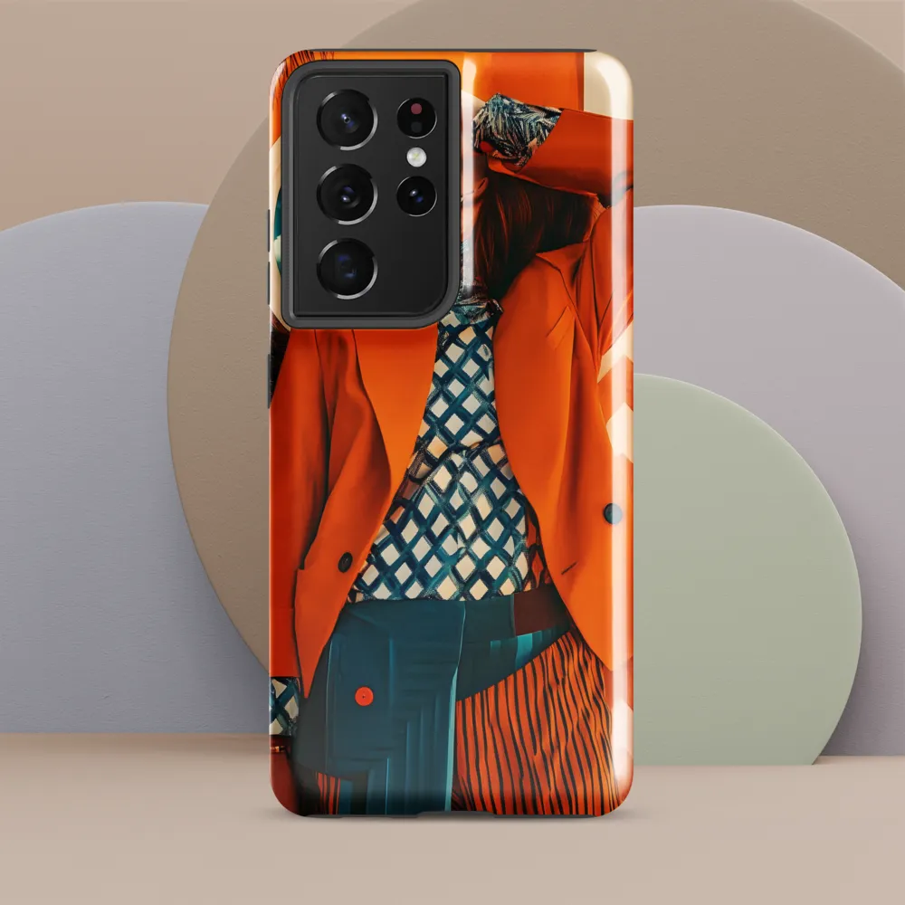 Vibrant Interplay: A Fusion of Fashion and Nature
