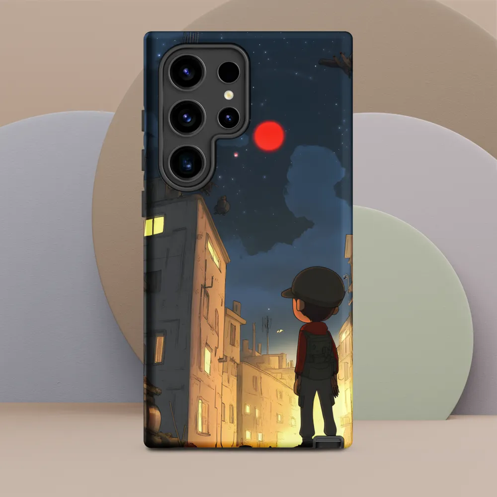 Gaze Towards Tomorrow | Phone Case |  S24 Ultra | Tough Case | Matte