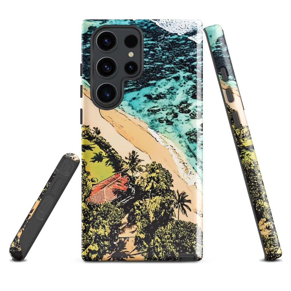 Aerial Serenity: Coastal Escape