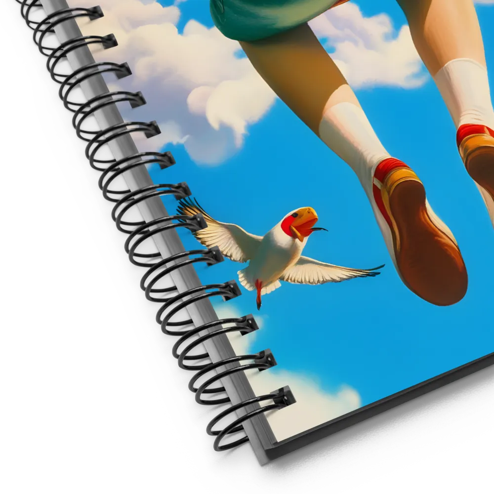 The Joy of Flight | Spiral Notebook