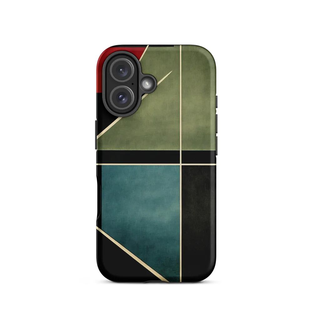 Geometric Harmony: A Modern Abstract | Phone Case