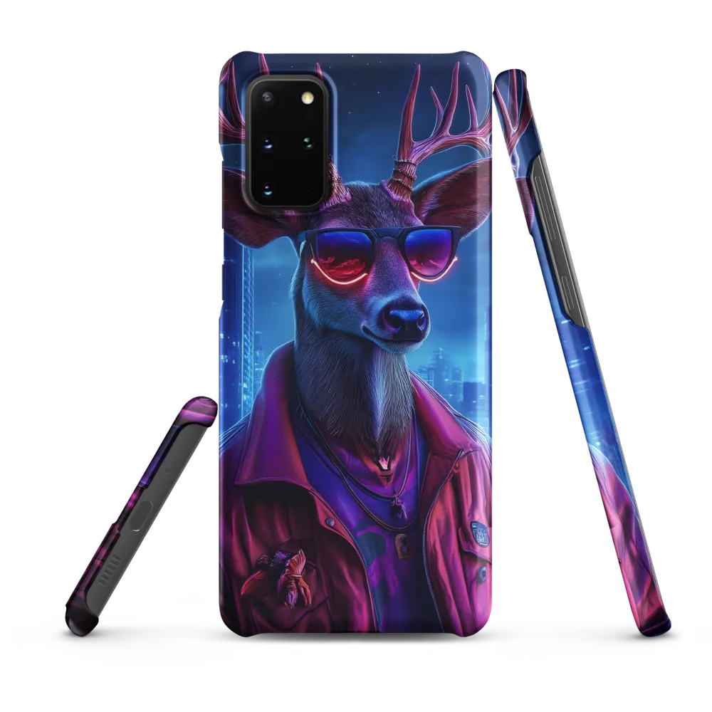 Urban Serenade: The Cool Deer | Phone Case |  S20 Plus | Snap Case | Matte