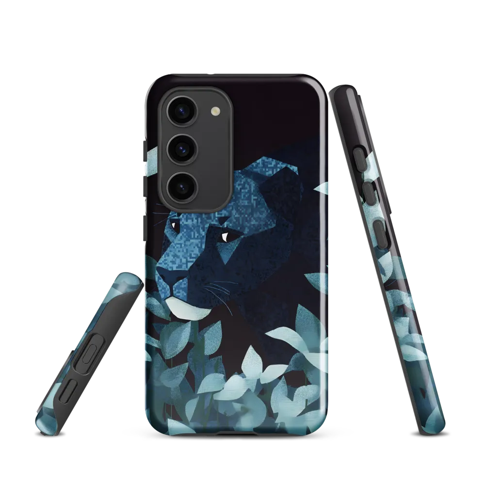 Lurking Blue: The Panther's Gaze