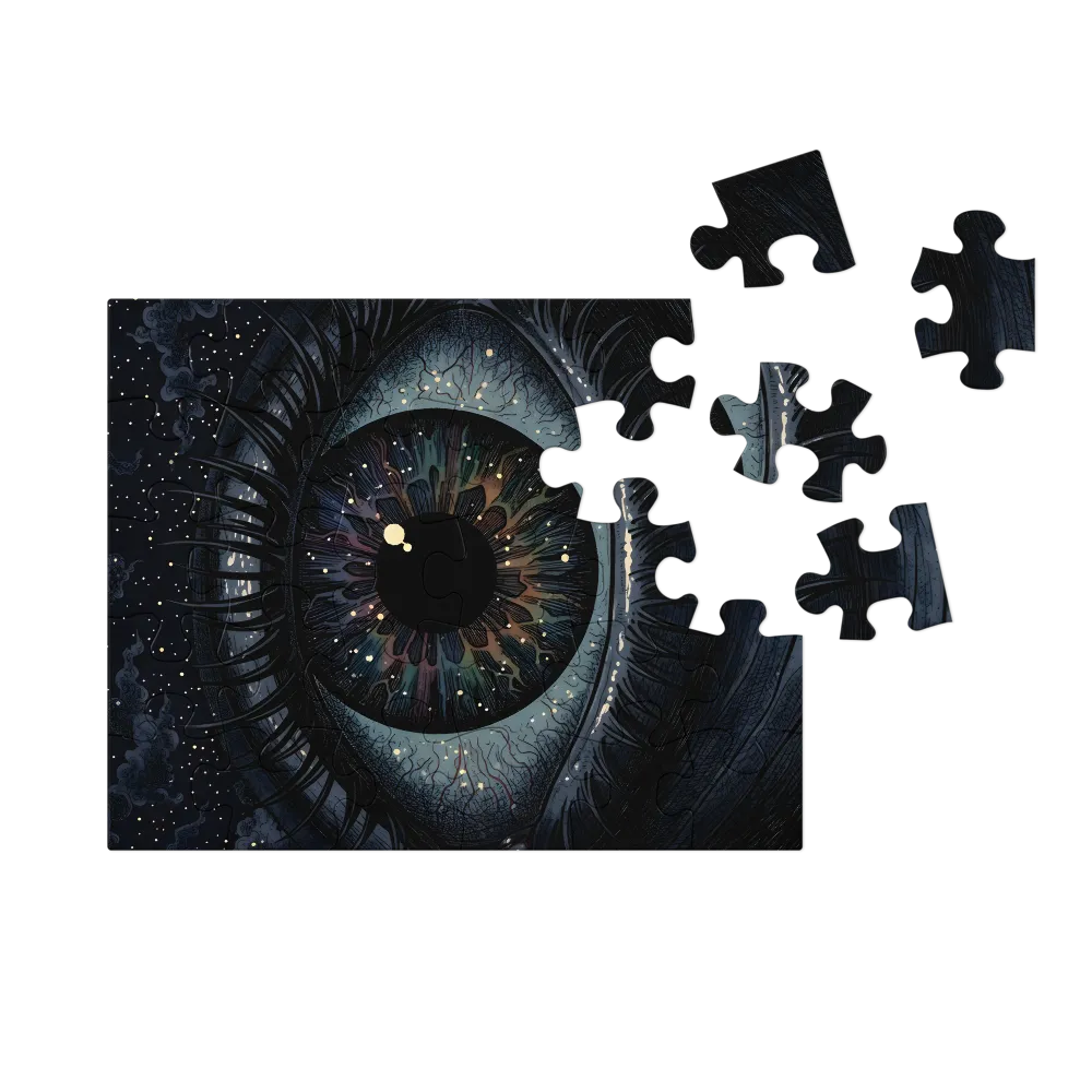 Cosmic Eye 
 Jigsaw Puzzle in Tin Box