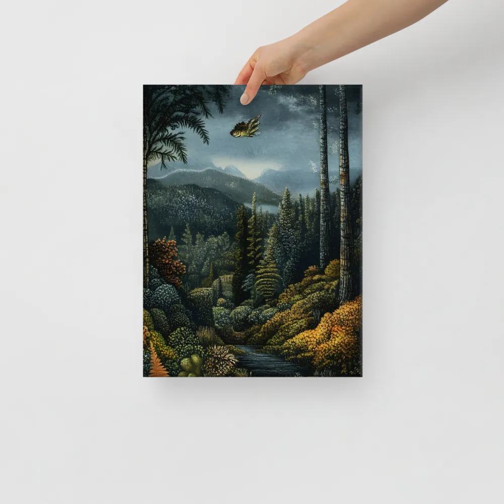 Whispers of the Enchanted Forest | Canvas | 12″×16″