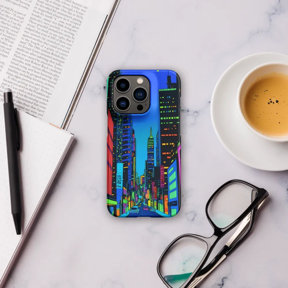 Neon Dreamscape: A Futuristic City at Dusk