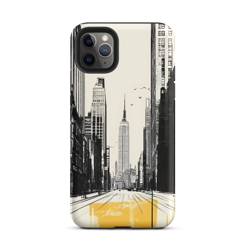 Urban Serenity: Empire State Reflection