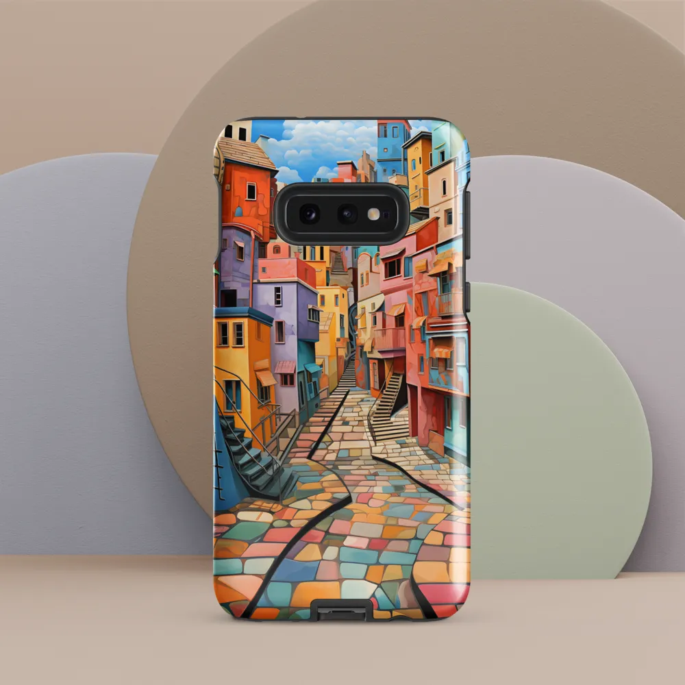 Vibrant Cityscape: A Kaleidoscope of Colors