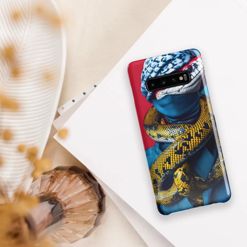 Hybrid of Reptilian Elegance | Phone Case |  S10 Plus | Snap Case | Glossy