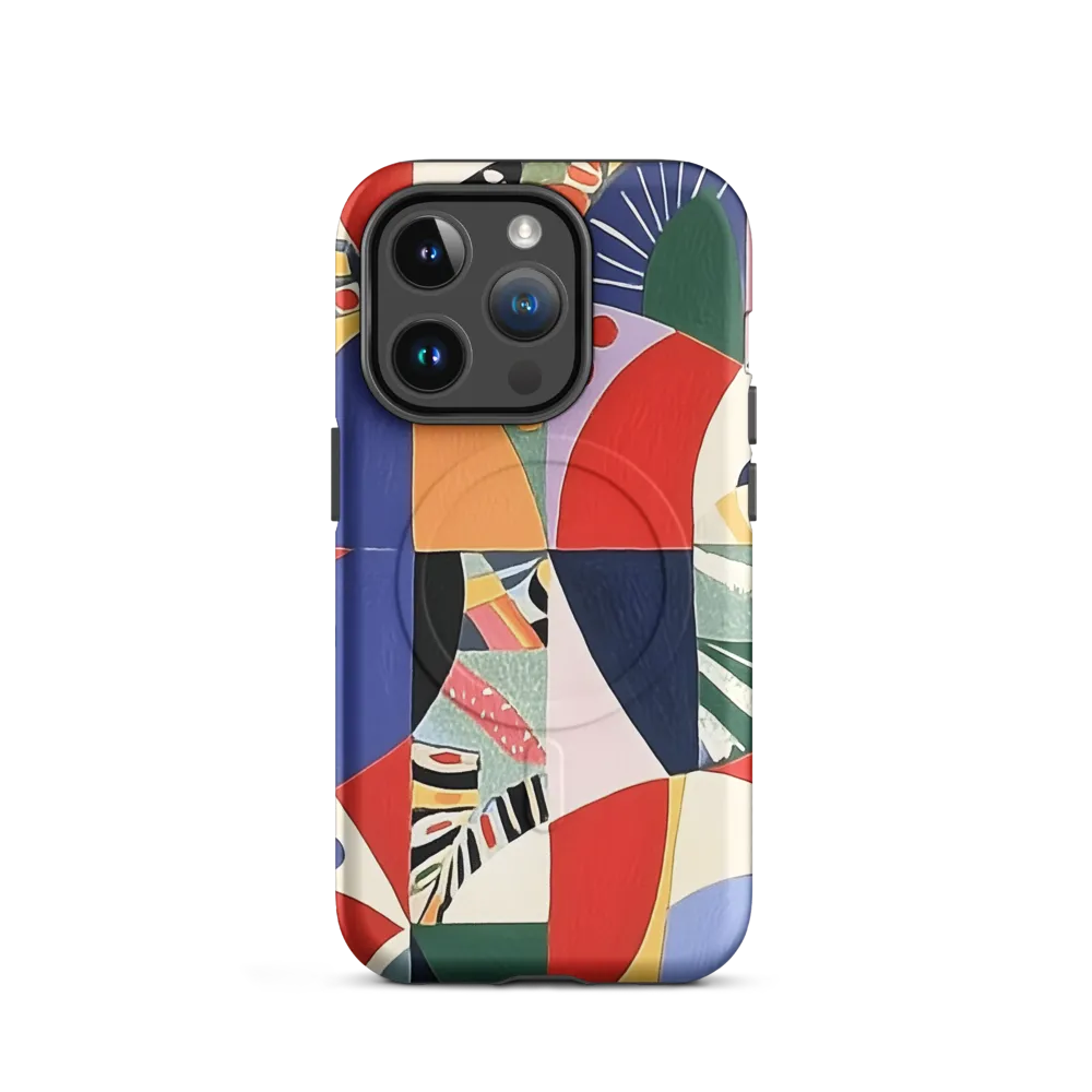 Dynamic Mosaic Symmetry | Phone Case |  14 Pro | MagSafe® Tough Case | Matte