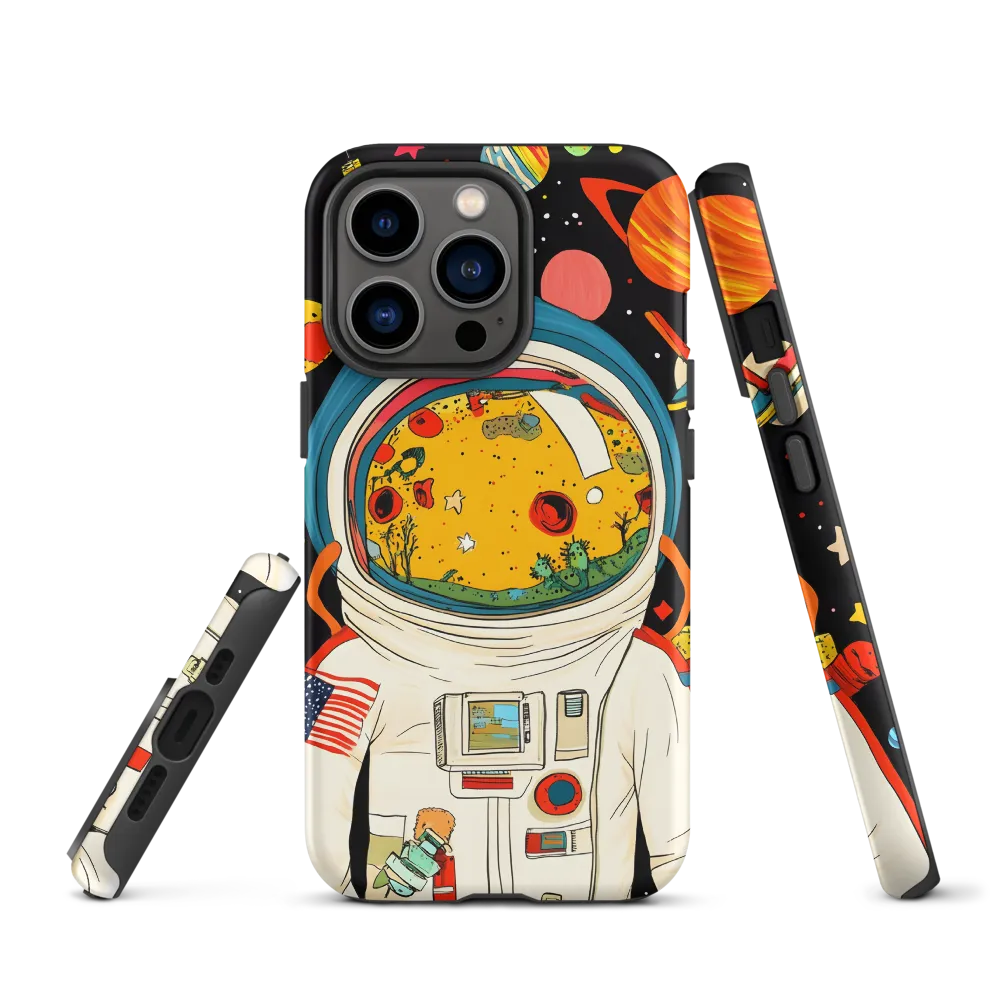 Cosmic Curiosity: Journey Within the Helmet