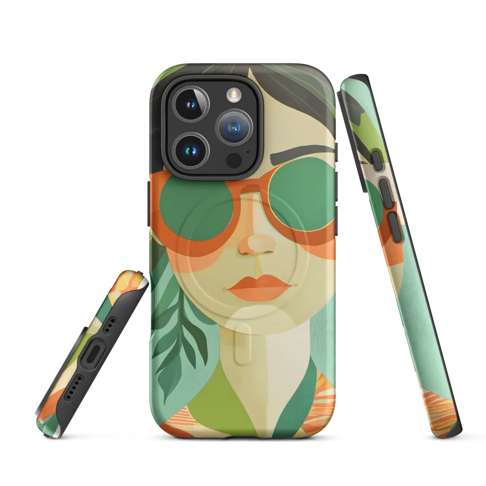 Bold Serenity: A Modern Portrait