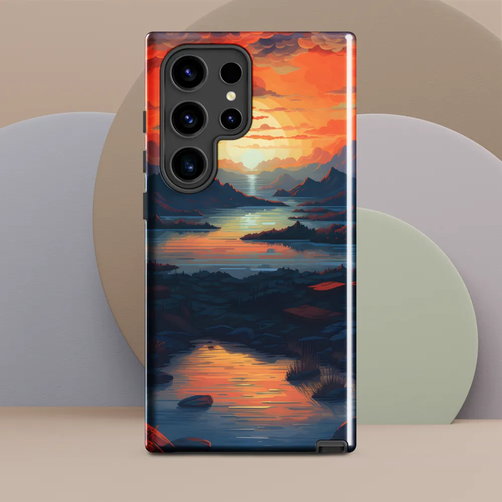 Ethereal Evening: A Digital Dusk