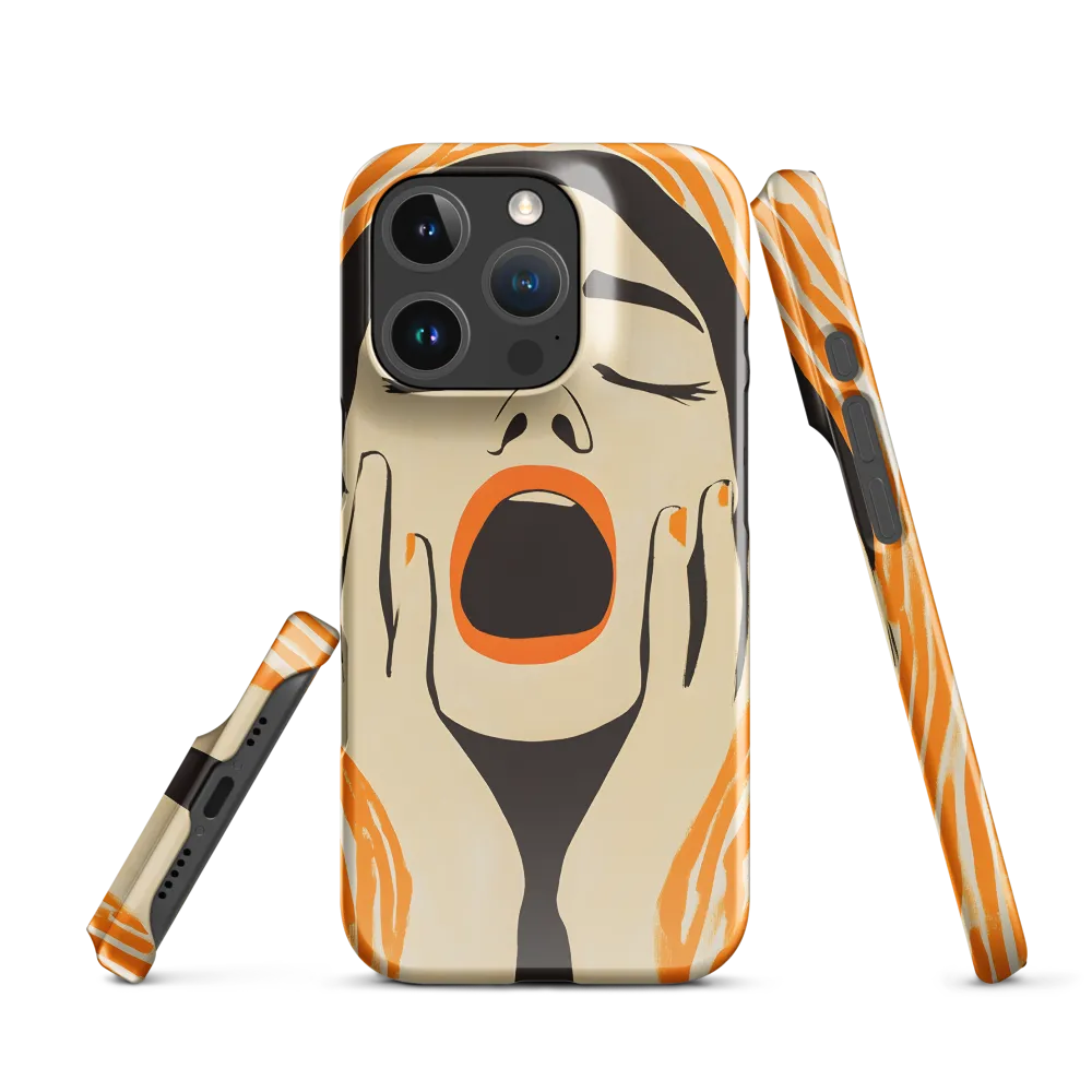 Echoes of Despair | Phone Case |  16 Pro | Snap Case | Glossy