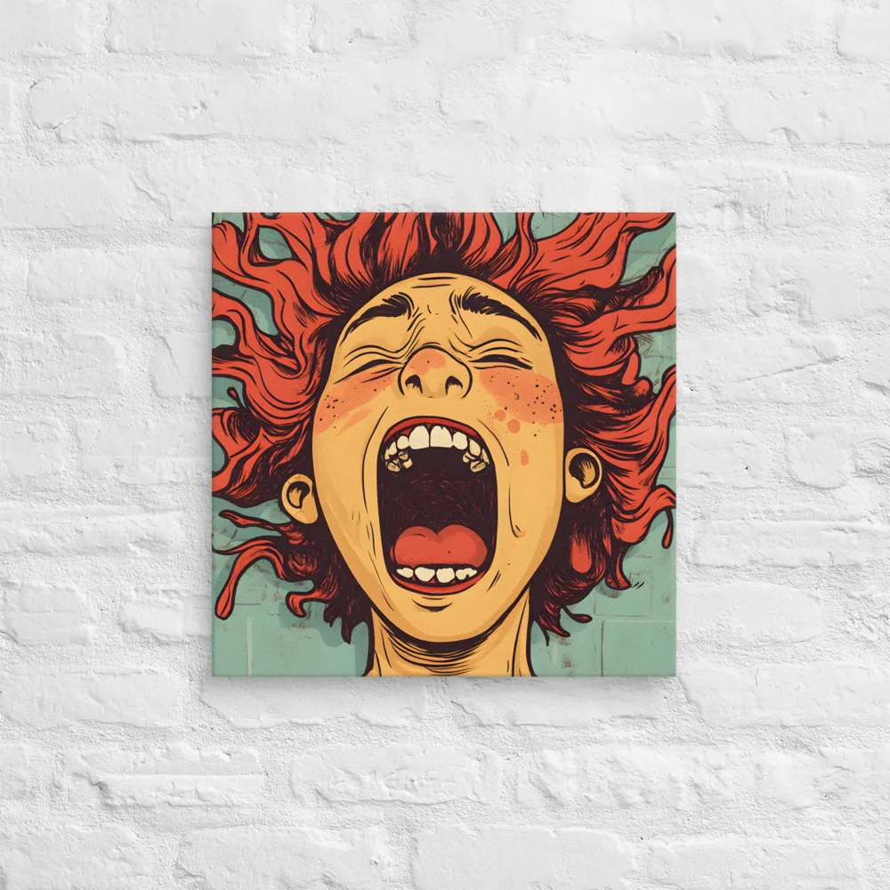 Fury Unleashed | Canvas | 18″×18″