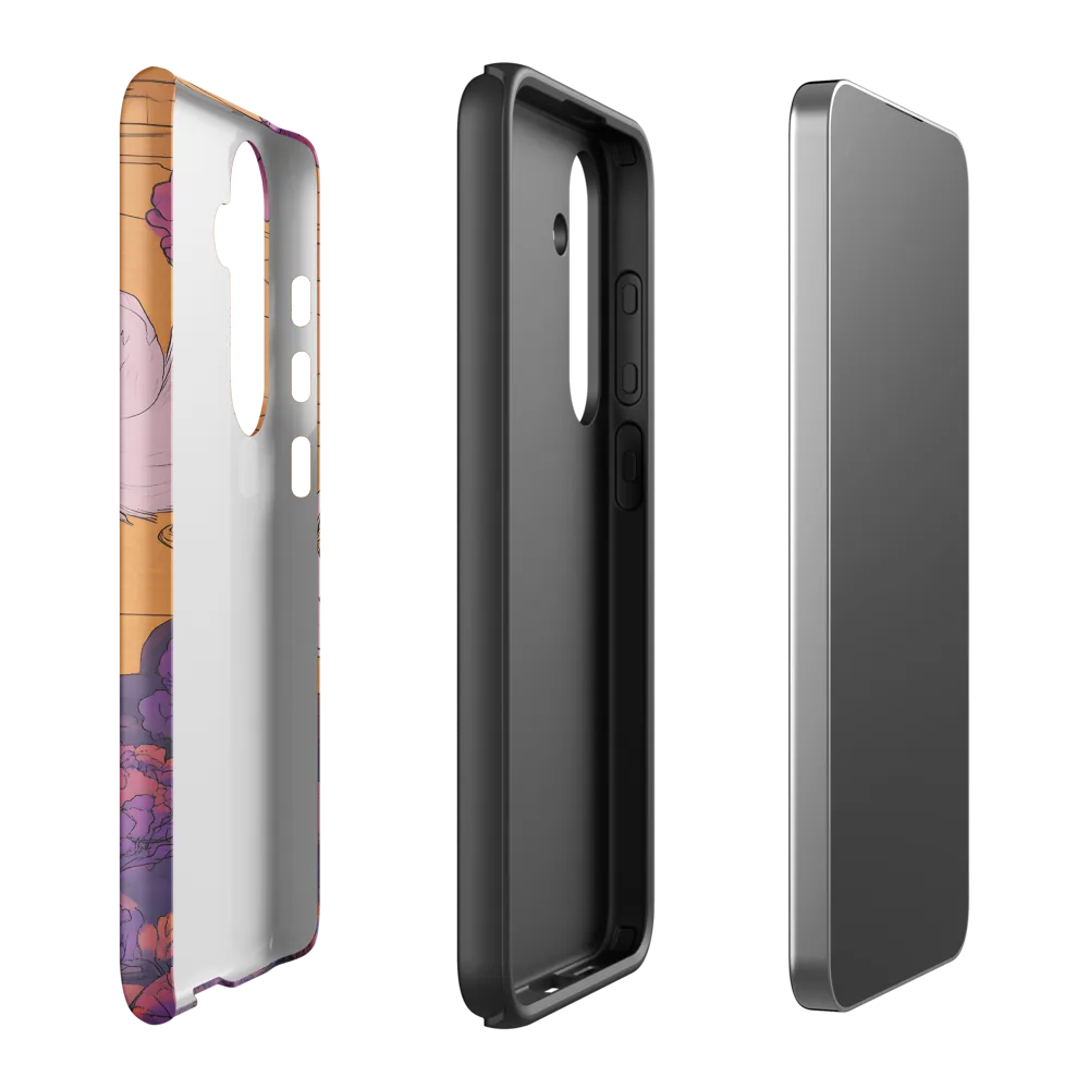 Whispers of the Violet Dawn | Phone Case |  S24 Plus | Tough Case | Matte