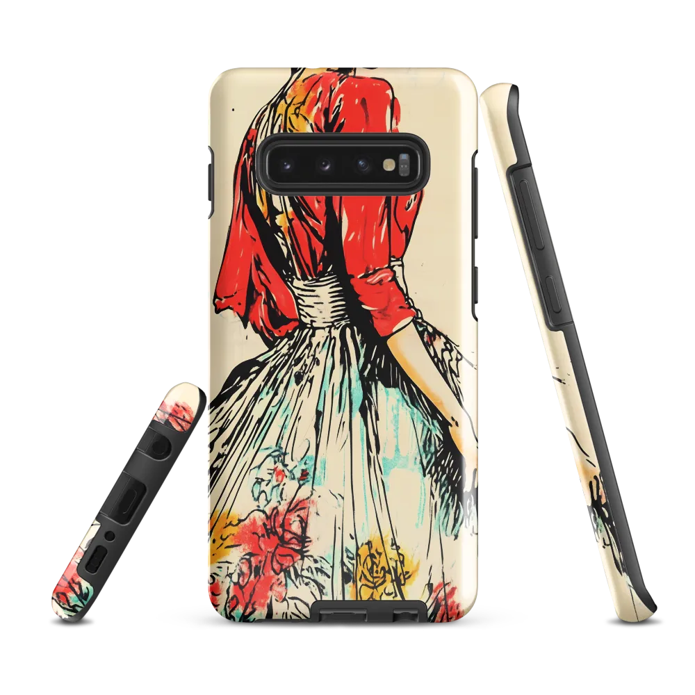 Elegance in Bloom | Phone Case |  S10 Plus | Tough Case | Glossy