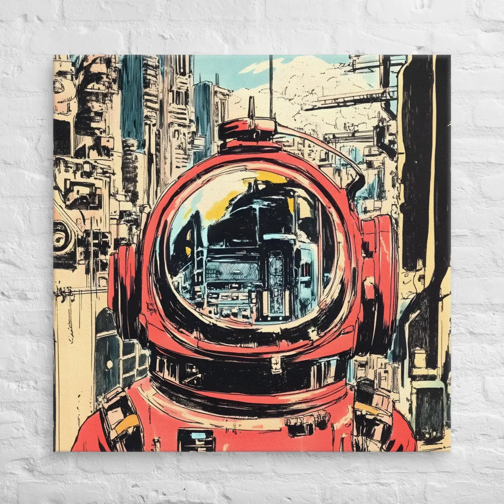 Reflections of Tomorrow | Canvas | 37″×37″