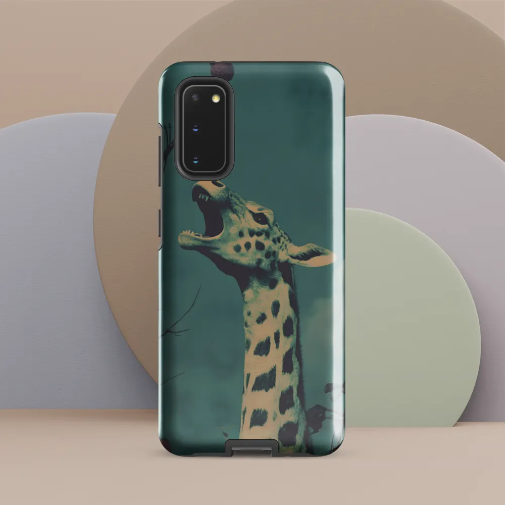 Whispers of the Tall: A Surreal Giraffe Encounter