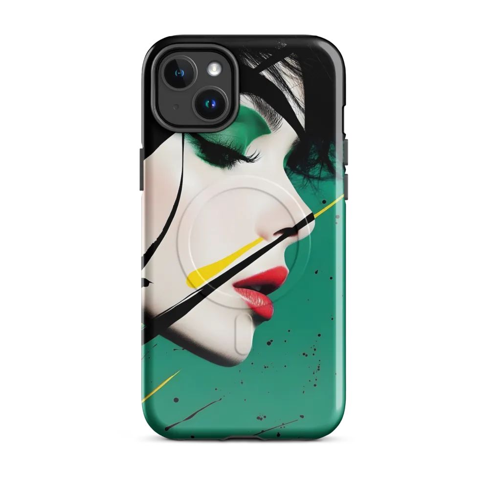 Whispers of Elegance and Boldness | Phone Case |  14 Plus | MagSafe® Tough Case | Glossy