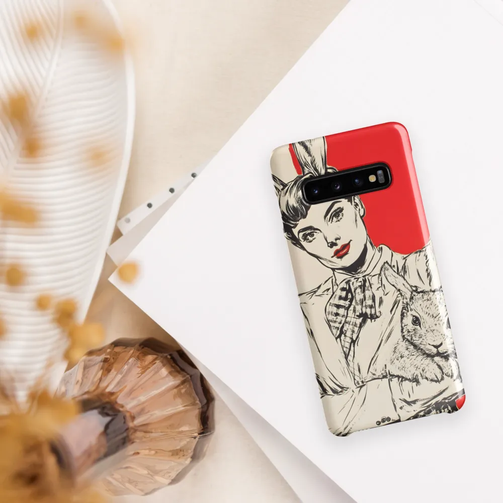 Whimsical Elegance: The Rabbit Lady