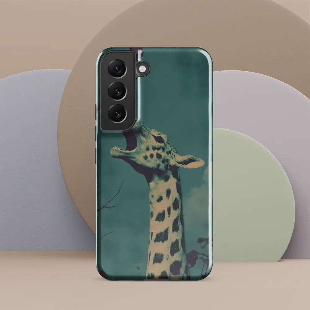 Whispers of the Tall: A Surreal Giraffe Encounter