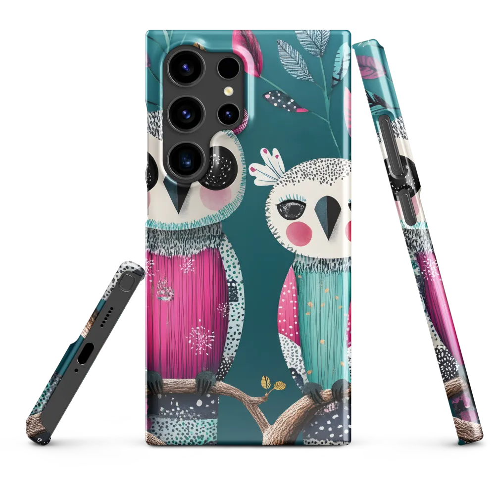 Whimsical Duo: A Celebration of Nature and Color
