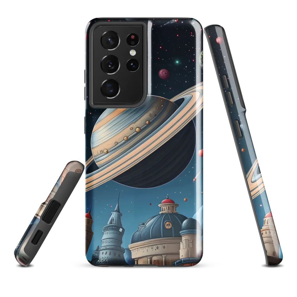 Celestial Cityscape: Wonders of the Cosmos