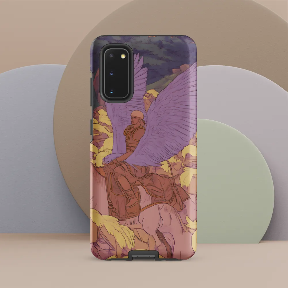 The Winged Guardian | Phone Case |  S20 | Tough Case | Matte