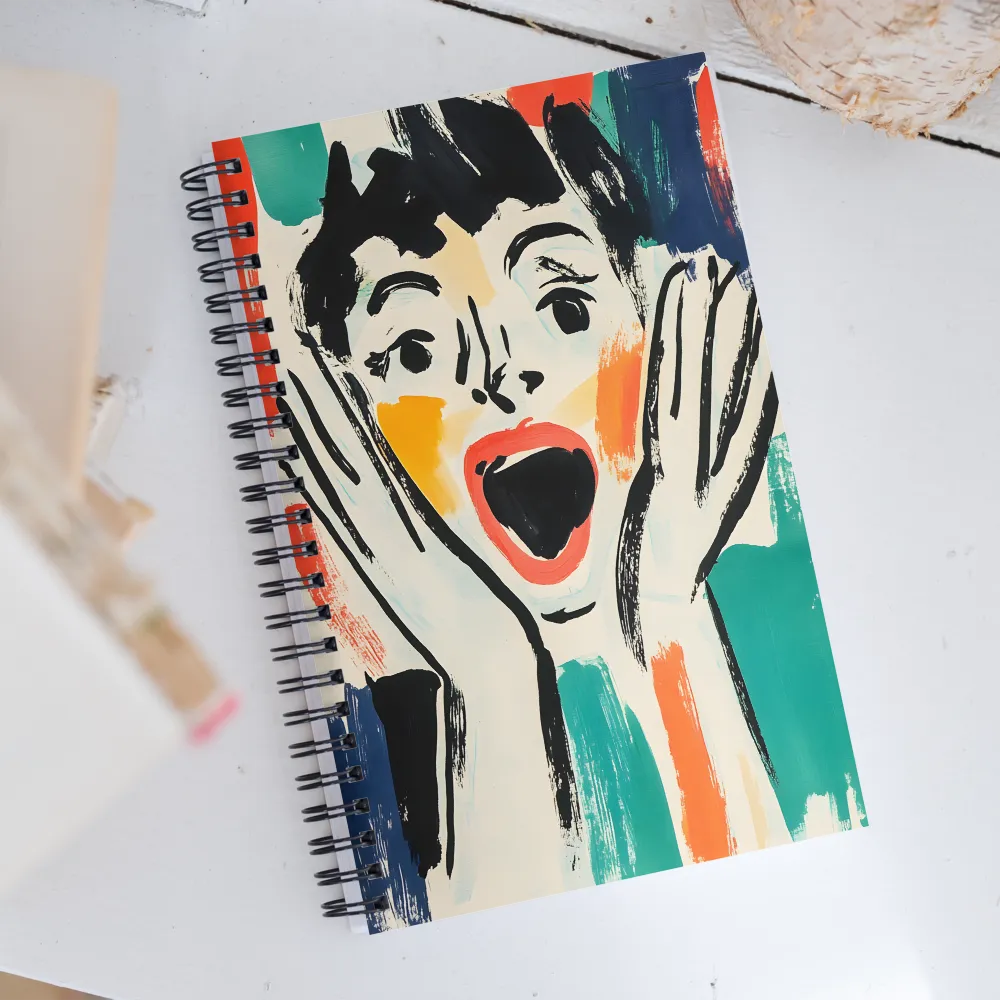 Outburst of Emotion | Spiral Notebook