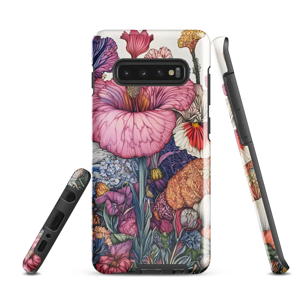 Blooming Opulence | Phone Case |  S10 Plus | Tough Case | Glossy