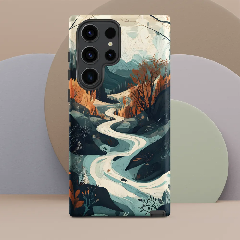 Whispers of Autumn: A Serene River Journey