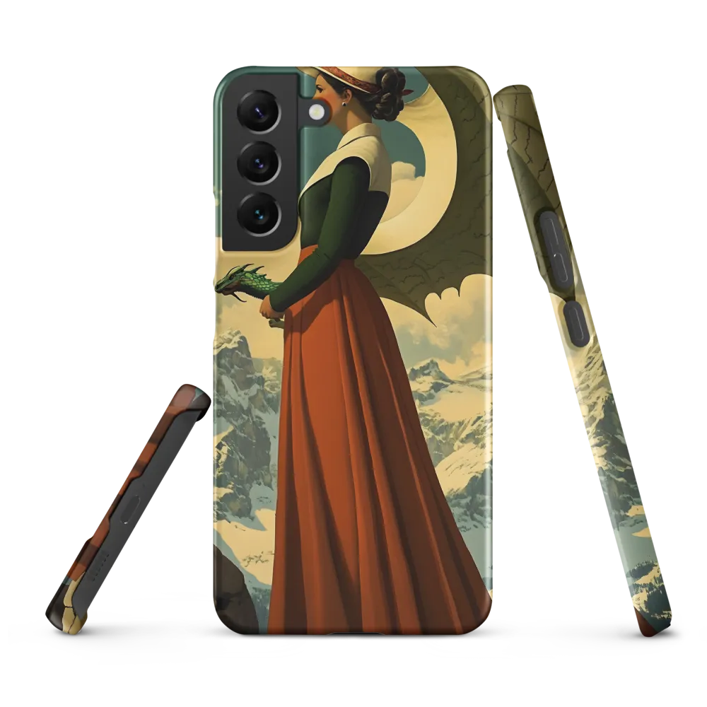 Mystic Harmony: The Dragon Keeper | Phone Case |  S22 Plus | Snap Case | Matte