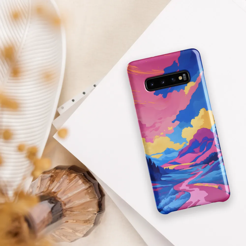 Dreamscape: The Serene River | Phone Case |  S10 Plus | Snap Case | Glossy