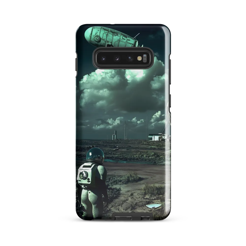 Beyond the Ruins: A Cosmic Journey | Phone Case |  S10 Plus | Tough Case | Glossy