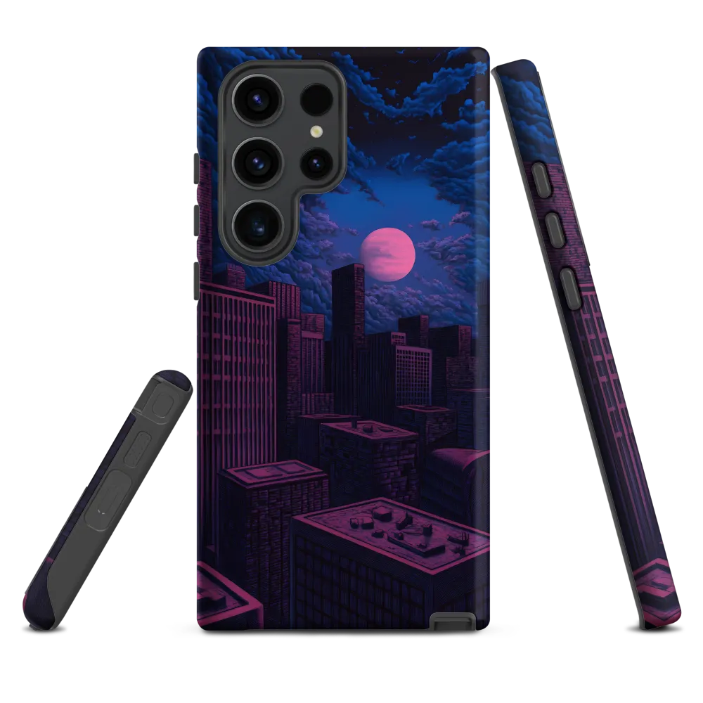 Moon Over Neon Towers