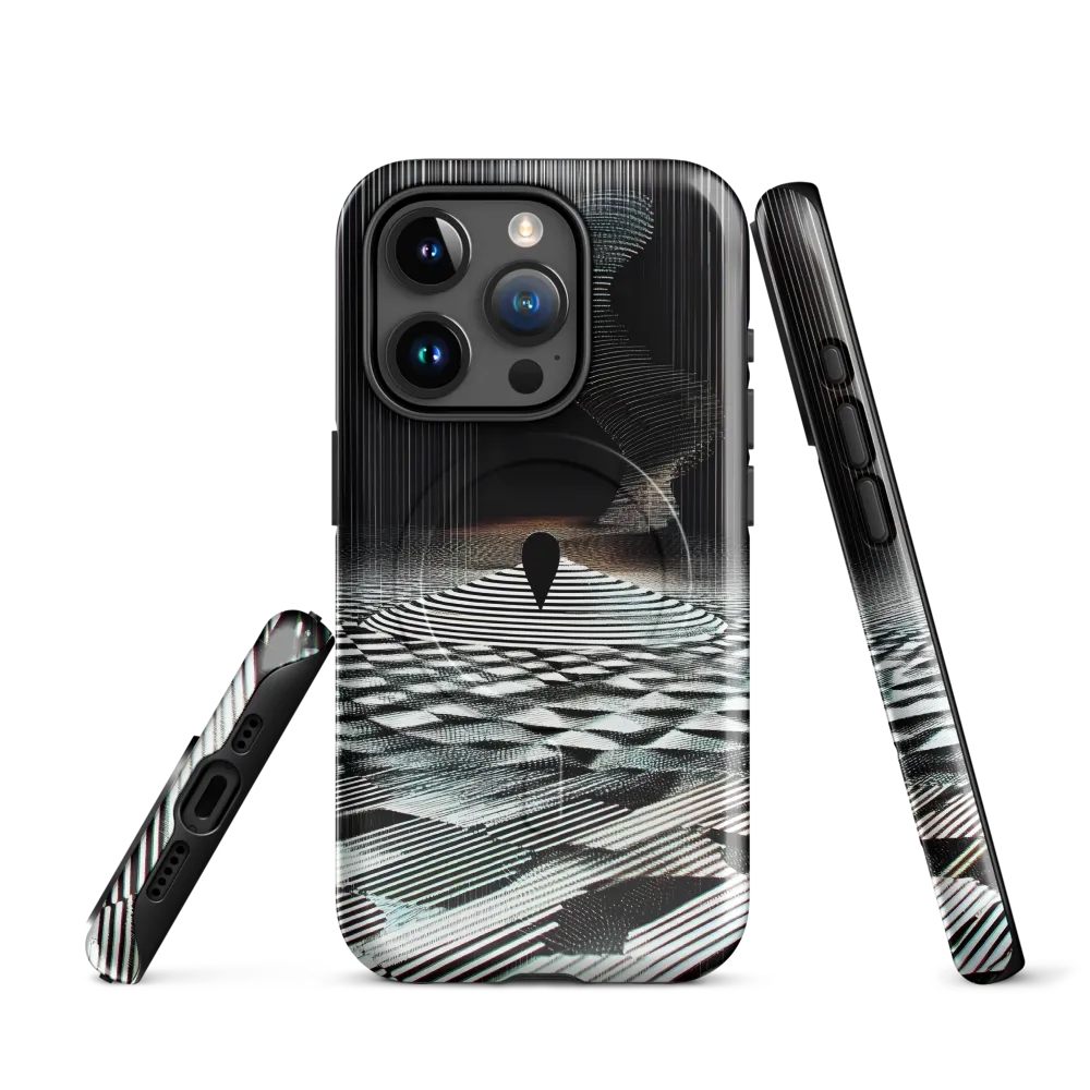 Spiral Echoes | Phone Case |  15 Pro | MagSafe® Tough Case | Glossy