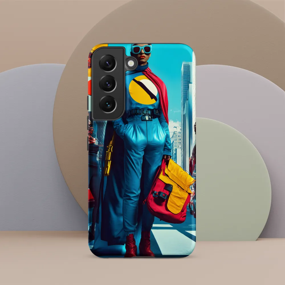 Urban Power: A Superhero's Stance