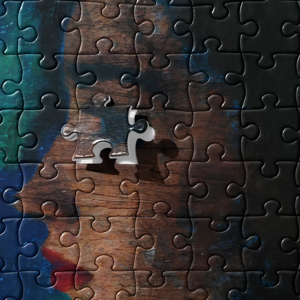 Contemplation in Blue | Jigsaw Puzzle | 520 pieces