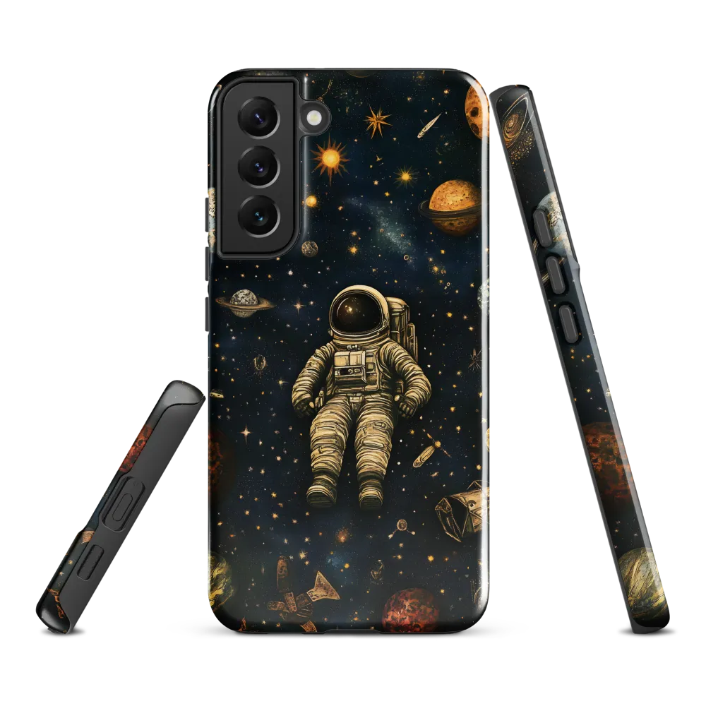 Cosmic Voyage: An Astronaut's Solitude