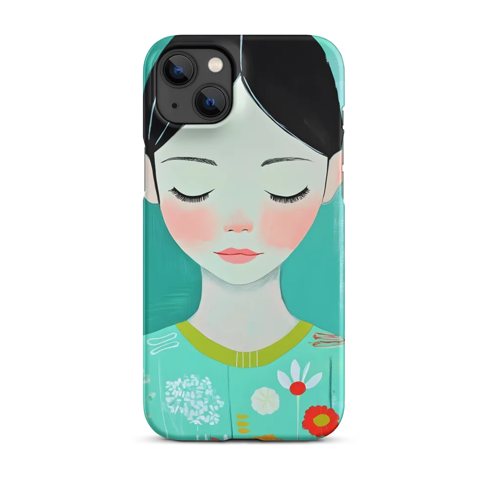 Tranquil Blossom | Phone Case |  14 Plus | Snap Case | Matte
