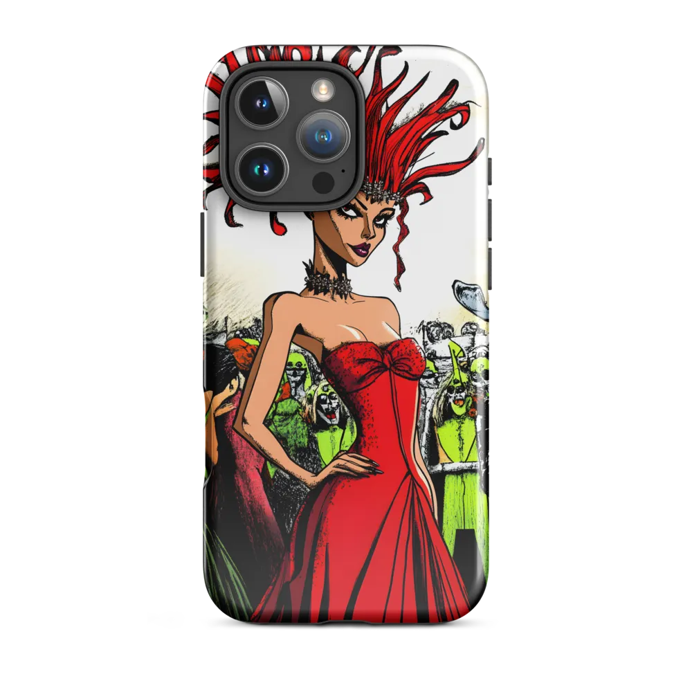 Fiery Elegance: A Fashion Statement