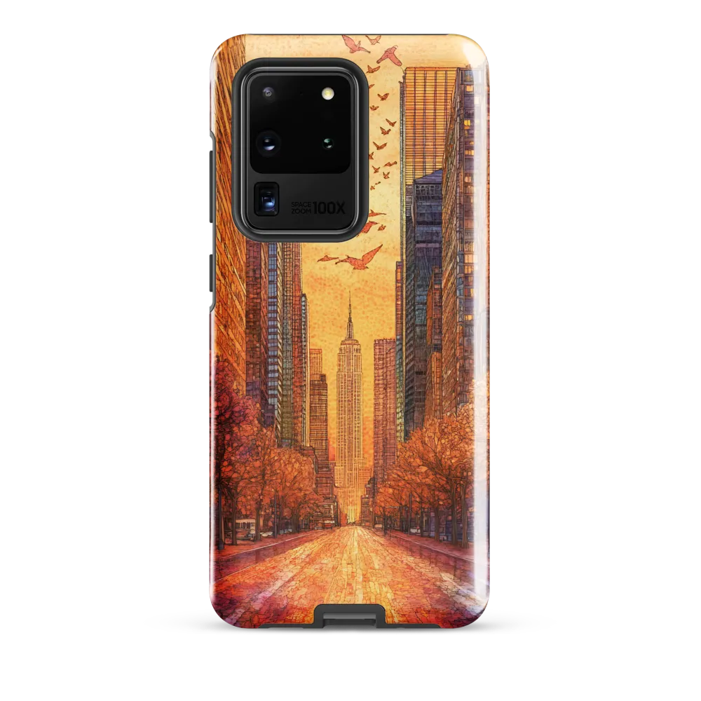 Golden Avenue — Birds Above the Skyline