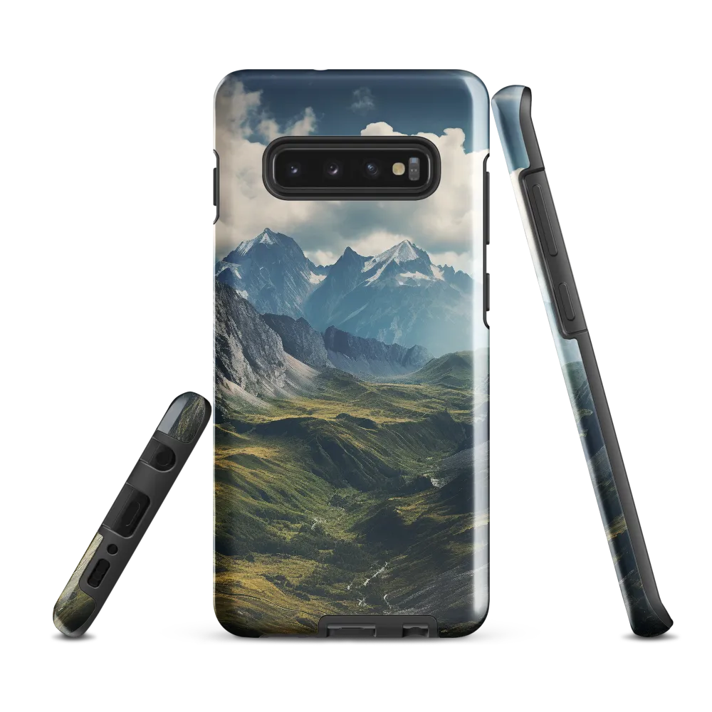 Serenity in the Mountains | Phone Case |  S10 Plus | Tough Case | Glossy