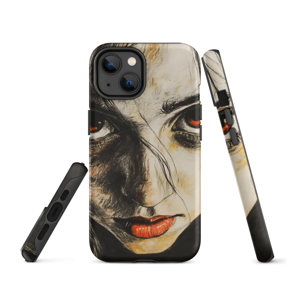 Gaze of Intensity | Phone Case |  14 | Tough Case | Matte
